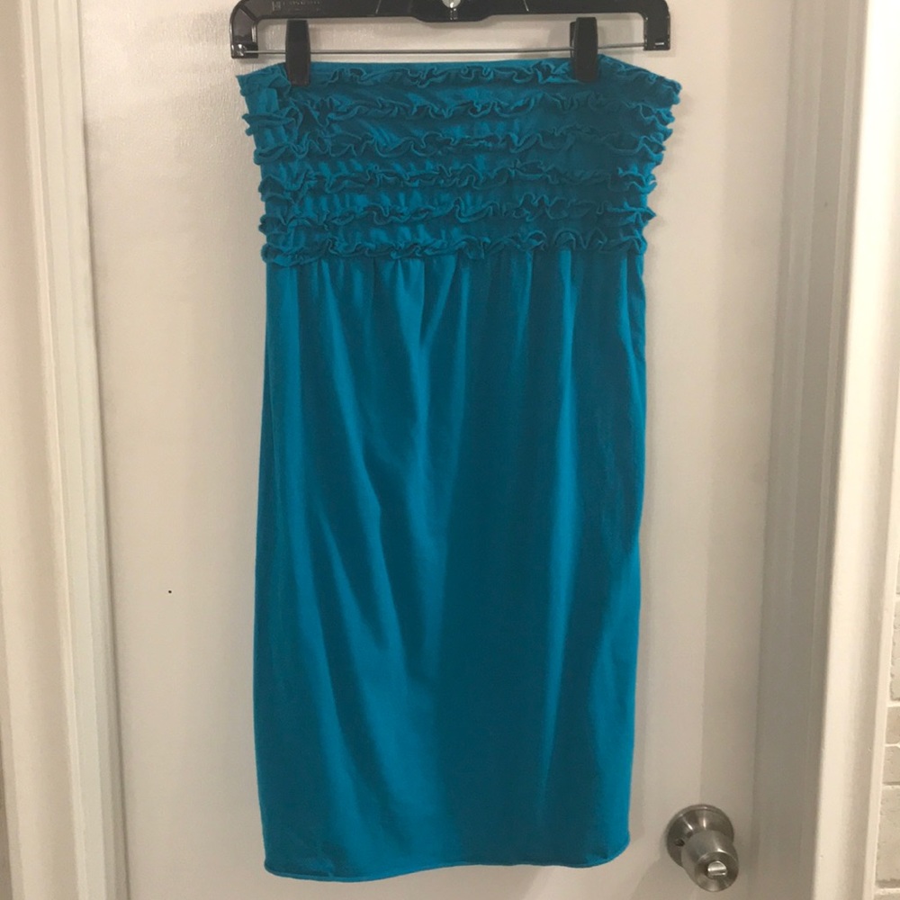 Turquoise Swimsuit Coverup.